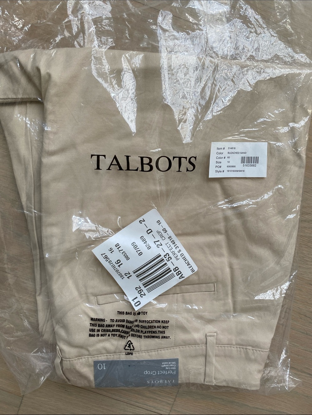 Talbots Signature Crop - Picture 6 of 6